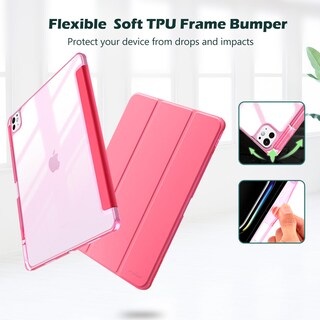 Foto 7 | Foto 7 | Funda Procase Para Ipad Pro 13 2024 Con Soporte Para Lápices - Melonpink - Venta Internacional.