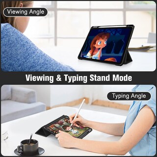 Foto 3 | Foto 3 | Funda Fintie Hybrid Slim Para Ipad Air De 11 Pulgadas Con Soporte Para Lápices - Venta Internacional.