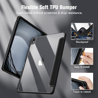Foto 4 | Foto 4 | Funda Fintie Hybrid Slim Para Ipad Air De 11 Pulgadas Con Soporte Para Lápices - Venta Internacional.