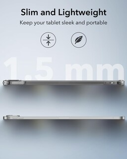 Foto 3 | Foto 3 | Funda Para Ipad Pro 11'' Esr M4 2024 5ª Generación Negra Y Transparente - Venta Internacional.