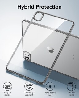 Foto 5 | Foto 5 | Funda Para Ipad Pro 11'' Esr M4 2024 5ª Generación Negra Y Transparente - Venta Internacional.