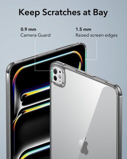 Foto 7 | Foto 7 | Funda Para Ipad Pro 11'' Esr M4 2024 5ª Generación Negra Y Transparente - Venta Internacional.