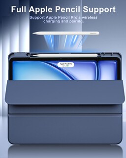 Foto 7 | Foto 7 | Funda Timovo Para Ipad Air De 13 Pulgadas (m3/m2-2025/2024) Color Azul Marino - Venta Internacional.