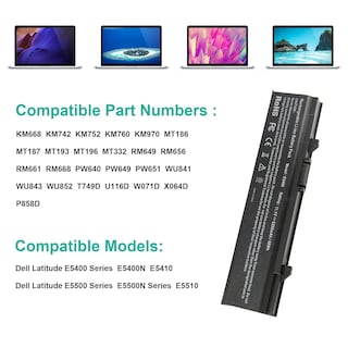 Foto 5 | Foto 5 | Batería Fancy Buying E5400 E5410 E5500 E5510 11 1 V 5200 Mah - Venta Internacional.