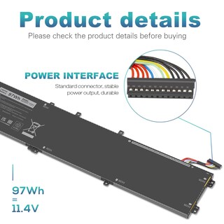 Foto 3 | Foto 3 | Batería Portátil Fancy Buying 97 Wh 11.4 V Para Dell Xps 15 - Venta Internacional.