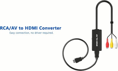 Foto 4 | Foto 4 | Adaptador Conversor Rca A Hdmi Digitpro Compatible Con 720p/1080p - Venta Internacional.