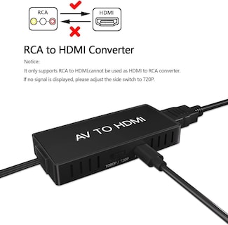 Foto 7 | Foto 7 | Adaptador Conversor Rca A Hdmi Digitpro Compatible Con 720p/1080p - Venta Internacional.
