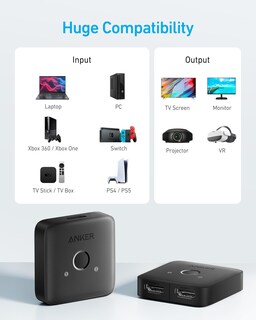 Foto 5 | Foto 5 | Conmutador Hdmi Anker 4k @60hz Bidireccional 2x1/1x2 Hdmi - Venta Internacional.