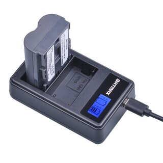 Foto 5 | Foto 5 | Cargador Dual Usb Batmax Bp-511a Con Batería Y Pantalla Lcd Para Canon - Venta Internacional.