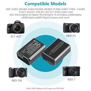 Foto 5 | Foto 5 | Set De Cargador De Batería Para Cámara Neewer Np-fw50 Para Sony Zv-e10 - Venta Internacional.