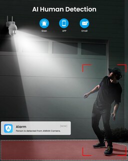 Foto 6 | Foto 6 | Cámara De Seguridad Anran 2k Solar Wireless Outdoor - Venta Internacional.