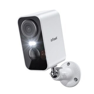 Foto 1 | Foto 1 | Cámara De Seguridad Iegeek 2k 3mp Con Batería Wifi Spotlight Sirena - Venta Internacional.