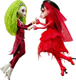 Foto 5 | Foto 5 | Monster High Collector Muñeca Skullector Bettlejuice Paquete De 2 Para Coleccionistas