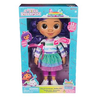 Foto 2 | Foto 2 | Gabby’s Dollhouse 'gabby Girl' Que Canta Y Celebra Muñeca De 33 Cm De Altura Con Efectos De Sonido Y Orejas De Gato Reversible