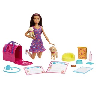 Foto 1 | Foto 1 | Barbie Set De Juego Adopta Un Perrito Latina Para Niñas De 3 Años En Adelante