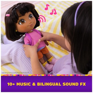Foto 4 | Foto 4 | Dora Muñeca Canta Y Explora Con Música Efectos De Sonido Frases Bilingües Y Ropa Y Accesorios Para La Muñeca Juguetes Para N