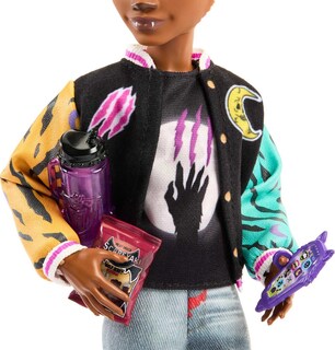 Foto 4 | Foto 4 | Monster High - Muñeca Hombre Lobo Con Garras Y Bulldog Gárgola Como Mascota Y Accesorios Temáticos Incluye Camiseta De Féretro