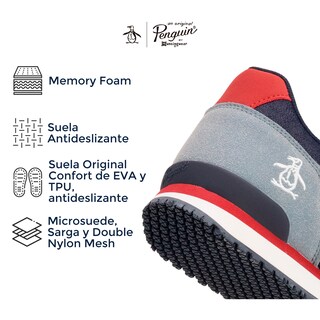 Foto 5 | Foto 5 | Tenis Original Penguin Style Robert Azul Para Hombre