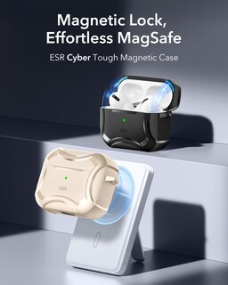 Foto 3 | Foto 3 | Funda Esr Para Airpods 4 Halolock Cyber Series Con Magsafe Desert - Venta Internacional.