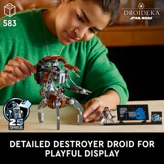 Foto 2 | Foto 2 | Lego Star Wars™ Droideka™ Figura De Un Droide Destructor Para Construir Y Coleccionar Set De Construcción Para Exhibir Y Disfru
