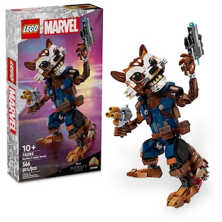 Foto 1 | Foto 1 | Lego Marvel Rocket Y Baby Groot Juguete Construible 76282