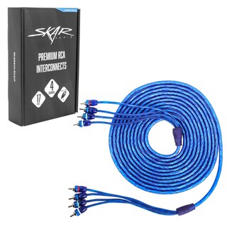 Foto 2 | Foto 2 | Cable De Interconexión Rca Skar Audio Skar4ch-rca17 De 17 Pies Y 4 Canales - Venta Internacional.
