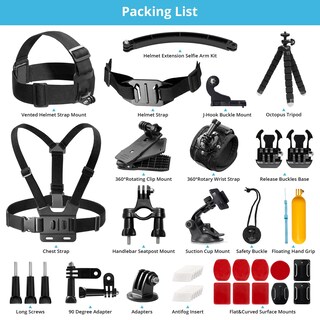 Foto 2 | Foto 2 | Kit De Accesorios Akaso Para Cámara De Acción Deportiva Al Aire Libre 42 En 1 - Venta Internacional.