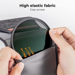 Foto 5 | Foto 5 | Funda De Filtro De Lente K&f Concept Con Capacidad Para 3 Filtros De Hasta 62 Mm - Venta Internacional.