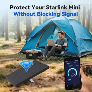 Foto 4 | Foto 4 | Funda Stargear Starlink Mini Impermeable De Silicona A Prueba De Golpes - Venta Internacional.