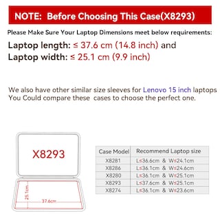 Foto 2 | Foto 2 | Funda Protectora Smatree Para Lenovo Thinkpad De 15 Pulgadas A Prueba De Agua - Venta Internacional.