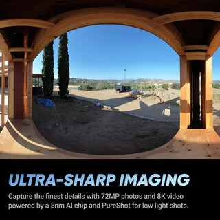 Foto 2 | Foto 2 | Cámara De Construcción Insta360 X4 8k 360° 72mp Timelapses - Venta Internacional.