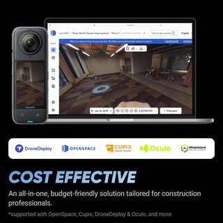 Foto 7 | Foto 7 | Cámara De Construcción Insta360 X4 8k 360° 72mp Timelapses - Venta Internacional.