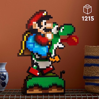 Foto 2 | Foto 2 | Lego Super Mario World Mario Y Yoshi – Set Coleccionista Nintendo – Ocio Creativo Para Adultos Apasionados Por Los Videojuegos –