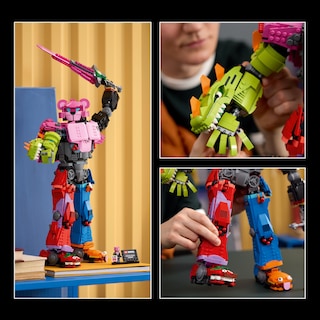 Foto 4 | Foto 4 | Lego Fortnite Líder Del Equipo Mecha Set De Construcción Para Adultos Figura Coleccionable Del Videojuego Regalo Para Hombres