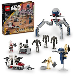 Foto 1 | Foto 1 | Lego Star Wars Pack De Combate: Clon Trooper Y Droide De Batalla Set 75372