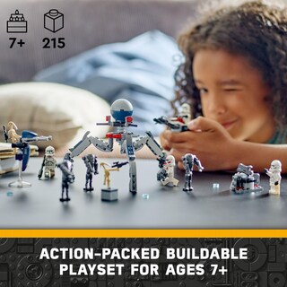 Foto 2 | Foto 2 | Lego Star Wars Pack De Combate: Clon Trooper Y Droide De Batalla Set 75372