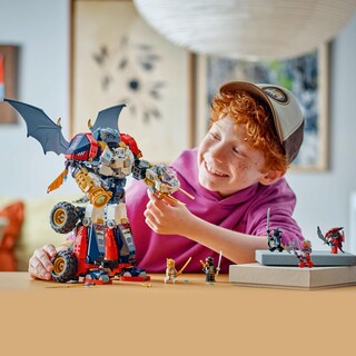 Foto 5 | Foto 5 | Lego Ninjago Mech Ultra Combo De Zane Juguete De Construcción “4 En 1” Con Auto Jet Y Dragón Juego Con 6 Minifiguras Regalo