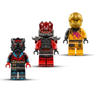 Foto 4 | Foto 4 | Lego Ninjago Super Jet De La Tormenta De Ras Y Arin Juguete De Construcción Con Dron Removible Vehículo Combinado Con 3 Minif