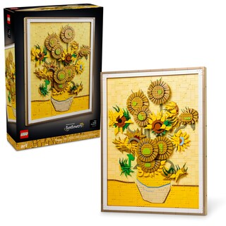 Foto 1 | Foto 1 | Lego Art Vincent Van Gogh: Los Girasoles Set De Construcción De Obra De Arte Mural Idea Para La Decoración Del Hogar Obra Pict