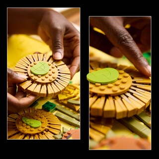 Foto 4 | Foto 4 | Lego Art Vincent Van Gogh: Los Girasoles Set De Construcción De Obra De Arte Mural Idea Para La Decoración Del Hogar Obra Pict