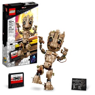 Foto 1 | Foto 1 | Lego Marvel 76217 Yo Soy Groot Bloques De Construcción Para Niños Y Niñas A Partir De 10 Años Set De Jugetes Creativos De Gua