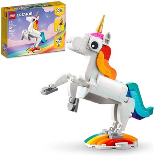 Foto 1 | Foto 1 | Lego Creator 31140 Unicornio Mágico Con Modelos De Un Unicornio Un Caballito De Mar Y Un Pavorreal Juguete Para Niños Y Niña
