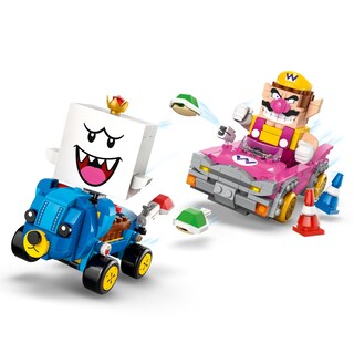 Foto 4 | Foto 4 | Lego Super Mario : Mario Kart – Wario Y Rey Boo Figuras Vehículos De Derrape Cuatripeluche Y Clásico Idea De Regalo Con Person