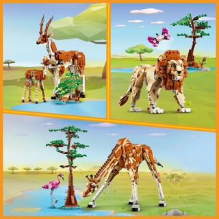 Foto 5 | Foto 5 | Lego Creator 3en1 31150 Safari De Animales Salvajes Bloques De Construcción Para Niños Y Niñas A Partir De 9 Años Set De Juge
