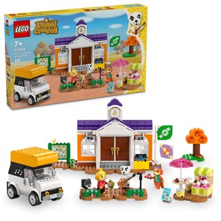 Foto 1 | Foto 1 | Lego Animal Crossing™ Concierto De Totakeke En La Plaza Juguete De Construcción Con Cafetería Y Vehículo Basados En Los Videoju