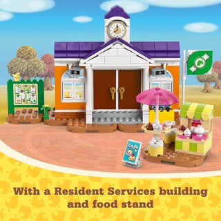 Foto 3 | Foto 3 | Lego Animal Crossing™ Concierto De Totakeke En La Plaza Juguete De Construcción Con Cafetería Y Vehículo Basados En Los Videoju