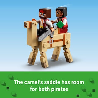 Foto 5 | Foto 5 | Lego Minecraft El Viaje En El Barco Pirata Figuras Para Armar Y Juegos De Construcción Aventura En El Mar De Un Barco Pirata