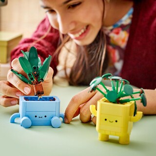 Foto 3 | Foto 3 | Lego Botanicals Plantas Felices Decoración Para Estantes Set De Construcción De Flores De Juguete Regalo Para Niñas Y Niños D