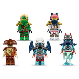 Foto 4 | Foto 4 | Lego Ninjago Mech Jet De Lloyd Kit De Construcción De Juguetes Ninja Set Transformable Con 5 Minifiguras Dragón Armas Y Moto
