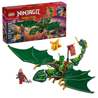 Foto 1 | Foto 1 | Lego Ninjago Dragón Verde Del Bosque De Lloyd Juguete De Construcción Con 2 Minifiguras Juego Imaginativo Regalo Ninja Para